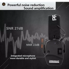 Тактические активные наушники PROHEAR® Bluetooth Модель: EM030 черные - изображение 4
