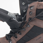 Берці зимові черевики тактичні чоловічі, туфлі тактичні чоловічі берці зимові, натуральна шкіра, розмір 37, Bounce ar. WE-OI-2037, колір коричневий - зображення 8