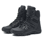 Берці зимові черевики тактичні чоловічі, туфлі тактичні чоловічі берці зимові, натуральна шкіра, розмір 39, Bounce ar. KG-FB-2039, колір чорний - зображення 6