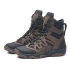 Берці зимові черевики тактичні чоловічі, туфлі тактичні чоловічі берці зимові, натуральна шкіра, розмір 47, Bounce ar. JD-YU-2047, колір коричневий - зображення 6
