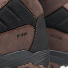 Берці зимові черевики тактичні чоловічі, туфлі тактичні чоловічі берці зимові, натуральна шкіра, розмір 43, Bounce ar. WE-OI-2043, колір коричневий - зображення 9