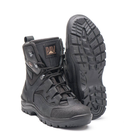 Берці зимові черевики тактичні чоловічі, туфлі тактичні чоловічі берці зимові, натуральна шкіра, розмір 39, Bounce ar. YU-UL-2039, колір чорний - зображення 3
