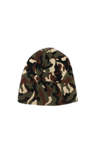 Шапка MIL-TEC BEANIE WOODLAND Камуфляж - зображення 1