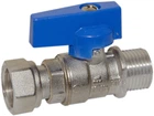 Кран BIANCHI прямой 1/2"х1/2" с накидной гайкой (528M04040E)