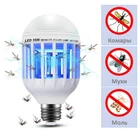 Светодиодная лампа приманка Zapp Light уничтожитель от комаров и насекомых, White