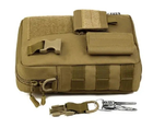 Армейская наплечная сумка Защитник 135 хаки - изображение 13