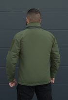 Куртка тактическая на молнии с капюшоном S wal khaki - изображение 7