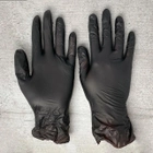 Перчатки виниловые Mediok размер L черные 100 шт (00098) - изображение 2