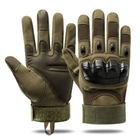 Перчатки тактические армейские с пальцами Akinzabo размеры M - изображение 1