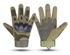 Перчатки тактические армейские с пальцами Akinzabo размеры XL - изображение 4
