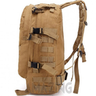 Тактический (штурмовой, военный) рюкзак U.S. Army 45 литров Песочный M11P - изображение 9