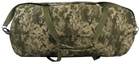 Велика дорожня сумка-баул 100L Ukr military піксель камуфляж ЗСУ - зображення 6