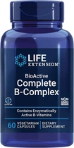 Комплекс витамина B Life Extension BioActive Complete B-Complex 60 капсул