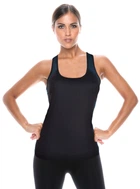 Чорна спортивна майка Active-fit Intimidea 212581 M/L Чорний