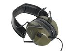 M30 Активні Тактичні Навушники Для Захисту Органів Слуха, Зеленого Кольору - зображення 3
