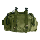 Тактичний рюкзак з підсумками "B08 oliva - Оливковий" 55л, рюкзак штурмовий чоловічий (VS7005341) - изображение 6