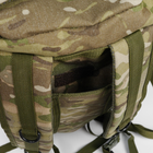 Универсальный рюкзак тактический 45 литров, военный рюкзак водоотталкивающий с плотной тактической ткани - изображение 5
