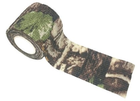 Маскировочная (защитная)лента тактическая камуфляжная Лес для охоты/оружие (616130172-2) Коричнево-Бело-Зеленая - изображение 5