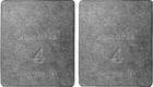 Комплект бронепластин Арсенал Патриота без срезанных углов 4 класса защиты Облегченные БЗ (6008Armox) - изображение 1