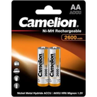 Батарейки Camelion AA/R06 (1.2V, Ni-Mh, 2600mAh, блістер, 2шт)