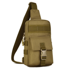 Армейская тактическая сумка рюкзак Защитник 175 хаки - изображение 2
