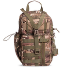 Рюкзак тактический патрульный однолямочный SILVER KNIGHT TY-5386 30 л камуфляж - изображение 2