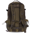 Рюкзак тактический штурмовой SILVER KNIGHT 25 л TY-9396 оливковый - изображение 4