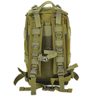 Рюкзак тактический рейдовый SILVER KNIGHT 35 л 3P оливковый - изображение 3