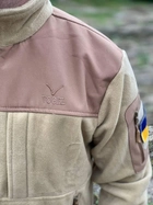 Кофта тактична фліс,фліска військова Vogel кайот розмір S - зображення 3