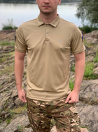 Тактическая футболка поло Vogel,военная футболка Coolmax M - изображение 2