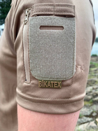 Тактична футболка поло Bikatex,військова футболка L - зображення 6