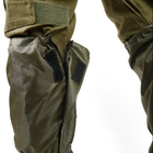 Тактичні військові гамаші від дощу, армійські гетри - дощовики для ніг, гамаші олива - зображення 8