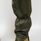 Тактичні військові гамаші від дощу, армійські гетри - дощовики для ніг, гамаші олива - зображення 10