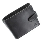 Чоловічий шкіряний портмоне Visconti Massa TSC41 black (RFID)
