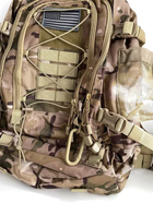 Тактический штурмовой военный сверхпрочный рюкзак Армии США Kronos со сменой литража с 39 л до 60 л Мультикам - изображение 3