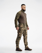 Осіння військова форма комплект костюм, (Убакс + Штани), Камуфляж "Піксель ЗСУ", Розмір: XL - зображення 5