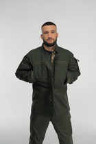 Тактическая военная форма комплект костюм, ( Куртка + Штаны ), Камуфляж " Олива ", Размер: L - изображение 1