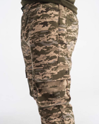 Осенняя тёплая военная форма комплект костюм, ( Убакс + Штаны ), Камуфляж " Пиксель ВСУ " , Размер: L - изображение 4