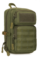 Подсумок/сумка тактическая EDC Protector Plus K328 olive - изображение 1