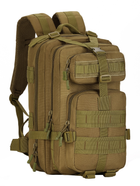 Рюкзак тактический штурмовой 30л Protector Plus S411 coyote - изображение 1
