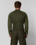 Боевая тактическая рубашка Убакс Ubacs зеленая хаки размер XXXL/56 - изображение 5