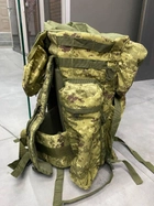 Військовий рюкзак 80 л, Олива, Піксель, тактичний рюкзак для військових, армійський рюкзак - зображення 2