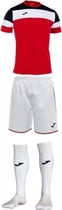 Комплект футбольної форми Joma CREW IV червоно-біло-чорний S 101534.601_101324.206_400392.200