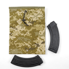 Тактичний підсумок для скидання магазинів АК військова тактична сумка під скидання магазинів Піксель - зображення 7