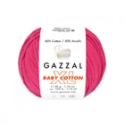 Пряжа Gazzal Baby Cotton XL 3415 Малиновий