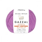 Пряжа Gazzal Baby Cotton XL 3414 Сирень