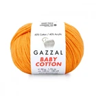 Пряжа Gazzal Baby Cotton 3416 Оранжевый