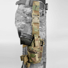 Кобура Emerson Tornado Universal Tactical Thigh Holster камуфляж 2000000092928 - зображення 7