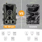 4G / APP Фотоловушка, камера для охоты Suntek HC-801Pro, 4K, 30Мп фото, с live приложением iOS / Android - изображение 8