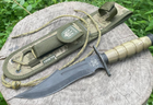 Нож с чехлом Halmak Patriot k3 Патриот Украины - изображение 3